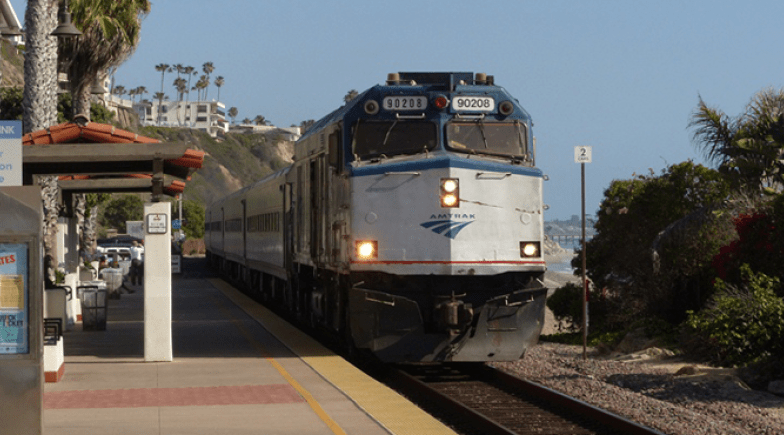 Amtrak train