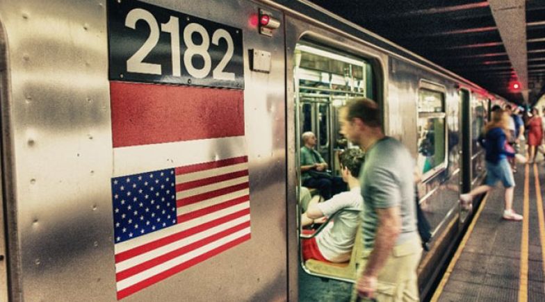 New York subway train